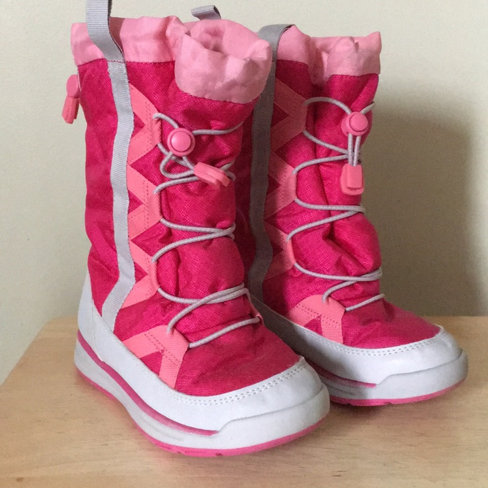 Lands End Girls Snow Boots size 12